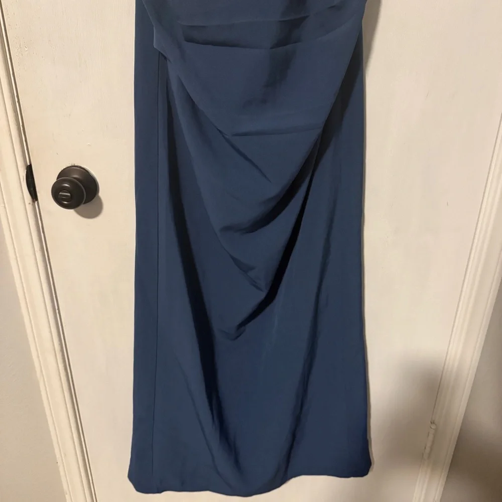 Lioness Blue Halter Maxi Dress - Picture 4 of 5